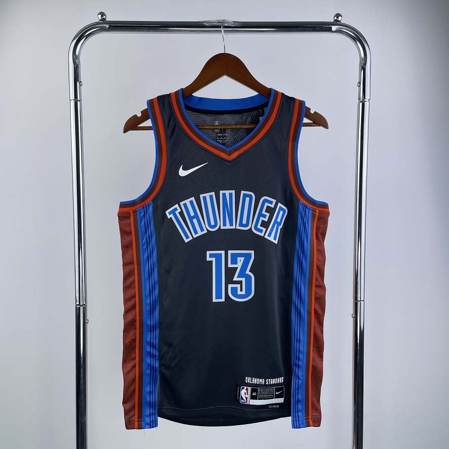 Oklahoma City Thunder NBA Jersey-3